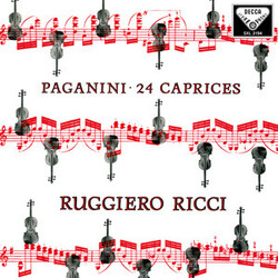 Niccolò Paganini / Ruggiero Ricci 24 Caprices Vinyl 2 LP