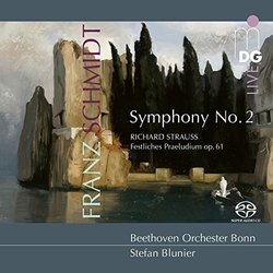 Strauss / Noll / Blunier Symphony 2 / Festliches Praeludium 61 SACD CD