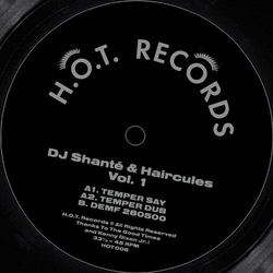 Dj Shante & Haircules 1 Vinyl 12"