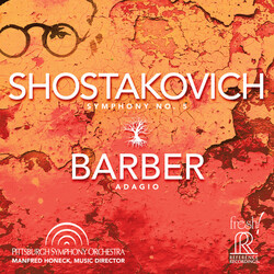 Barber / Pittsburgh Symphony Orch / Honeck Symphony 5 / Adagio SACD CD