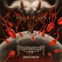 Procession Doom Decimation (Gold Vinyl) Coloured Vinyl LP