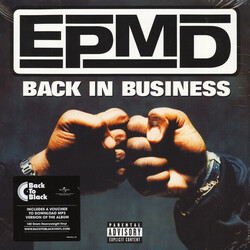 Epmd Back In Business VINYL 2 LP