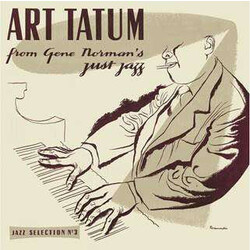 Art Tatum From Gene Norman's Just Jazz Vinyl LP