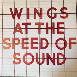 Wings (2) Wings At The Speed Of Sound Vinyl LP