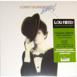 Lou Reed Coney Island Baby 150gm rmstrd Vinyl LP