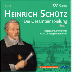 Heinrich Schütz / Dresdner Kammerchor / Hans-Christoph Rademann Die Gesamteinspielung, Box II CD Box Set