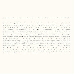 Sandro Mussida Ventuno Costellazioni Invisibili Vinyl LP