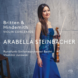 Britten / Steinbacher / Jurowski Britten & Hindemith Violin Concertos SACD CD
