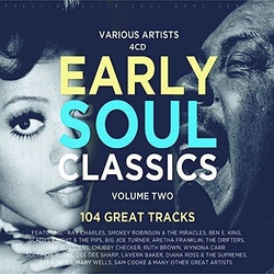 Various Artist Early Soul Classics Vol 2 4 CD
