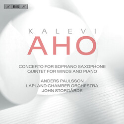 Aho / Paulsson / Storgards Concerto For Soprano Saxophone & Chamber Orchestra SACD CD