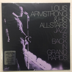 Louis & His All-Stars Armstrong Jazz Is Back In Grand Rapids Vinyl LP