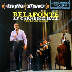 Harry Belafonte Belafonte At Carnegie Hall 180gm Vinyl LP