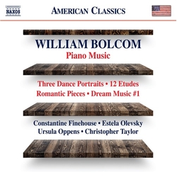 Bolcom Oppens Taylor Music For Solo Piano (3Pk) CD
