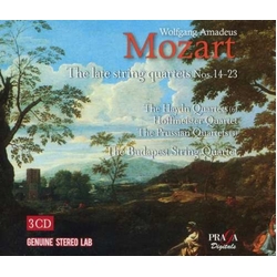 Mozart / Budapest String Quartet Late String Quartets - Nos 14-23 3 CD