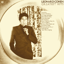 Leonard Cohen Greatest Hits 150gm Vinyl LP +Download