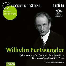 Beethoven / Furtwangler Manfred Overture Eroica 2 SACD CD