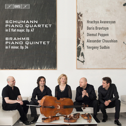 Brahms / Sudbin / Chaushian Piano Quartet 47 / Piano Quintet 34 SACD CD