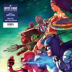 Danny (Gate) Elfman JUSTICE LEAGUE / O.S.T.  Vinyl 2 LP +g/f