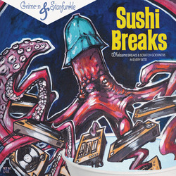 Grime-N & Starfunkle Sushi Breaks (7 Edition - Blue Vinyl) Blue 7"