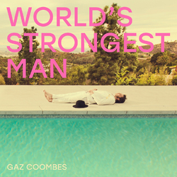 Gaz Coombes Worlds Strongest Man (Colv) (Ltd) (Pnk) (Uk) vinyl LP