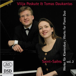 Vilija Poskute / Tomas Daukantas / Camille Saint-Saëns Werke Für Klavierduo, Vol.3 SACD