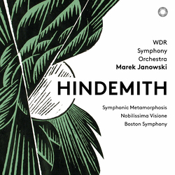 WDR Sinfonieorchester Köln / Marek Janowski / Paul Hindemith Symphonic Metamorphosis / Nobilissima Visione / Boston Symphony