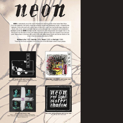 Neon Neon In The Box box set Vinyl 4 LP