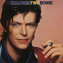 David Bowie Changestwobowie Blue Vinyl LP