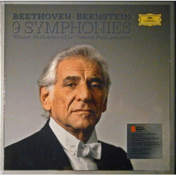 Leonard Bernstein Beethoven - Bernstein - Wiener Philharmoniker ‎– 9 Symphonies Vinyl 9 LP