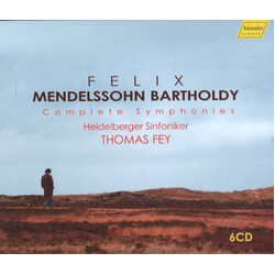 Felix Mendelssohn-Bartholdy / Thomas Fey / Heidelberger Sinfoniker Complete Symphonies CD