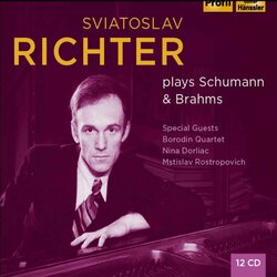 Brahms / Richter Sviatoslav Richter Plays Schumann & Brahms 12 CD