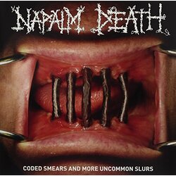 Napalm Death Coded Smears & More Uncommon Slurs Coloured Vinyl 2 LP