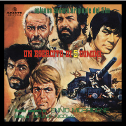 Ennio Morricone Un Esercito Di 5 Uomini 180gm Blue Vinyl LP