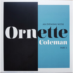 Ornette Coleman An Evening With Ornette Coleman, Part 2 Vinyl LP