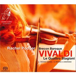 Rachel Podger Vivaldi: Le Quattro Stagioni - The Four Seasons SACD CD