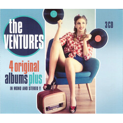 The Ventures 4 Original Albums Plus In Mono And Stereo !! CD