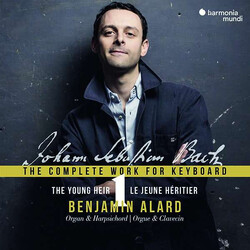 Johann Sebastian Bach / Benjamin Alard The Complete Works For Keyboard 1: The Young Heir CD Box Set