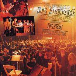 Fabrizio De André Fabrizio De André In Concerto (Arrangiamenti PFM) Vol. 1° Vinyl LP