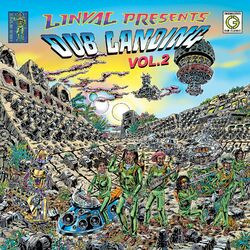 Linval Thompson LINVAL PRESENTS DUB LANDING 2 Vinyl 2 LP