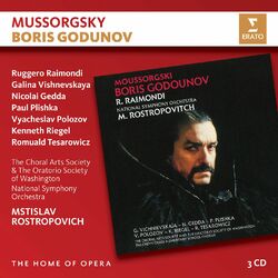 Modest Mussorgsky / Ruggero Raimondi / National Symphony Orchestra / Mstislav Rostropovich / Galina Vishnevskaya / Nicolai Gedda / Paul Plishka / Vyac