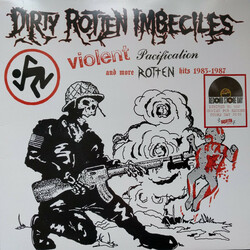 D.R.I. VIOLENT PACIFICATION & MORE ROTTEN HITS  ltd Vinyl LP