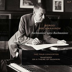 Rachmaninov Rachmaninov Plays Rachmaninov: Piano Concertos 1-4 Vinyl 3 LP