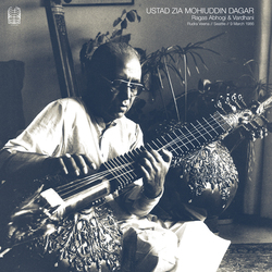 Ustad Zia Mohiuddin Dagar Ragas Abhogi & Vardhani Vinyl 2 LP