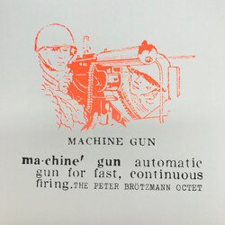 Peter Brötzmann Octet Machine Gun Vinyl LP