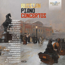 Various Russian Piano Concertos CD Box Set
