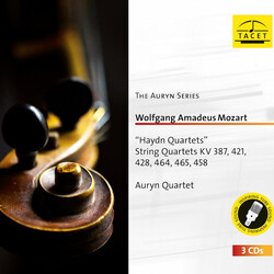 Wolfgang Amadeus Mozart / Auryn Quartett "Haydn Quartets" String Quartets KV 387, 421, 428, 464, 465 458 CD