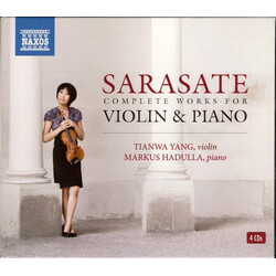 Pablo de Sarasate / Tianwa Yang / Markus Hadulla Complete Works For Violin & Piano CD Box Set