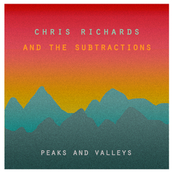 Chris & The Subtractions Richards Peaks & Valleys Red Vinyl LP