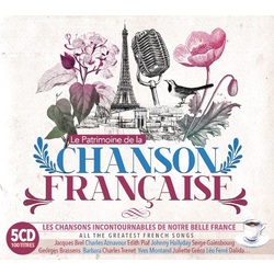Various Artist Le Patrimoine De La Chanson Francaise 5 CD