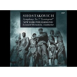 Shostakovich Symphony 7 Op 60 Leningrad Vinyl 2 LP